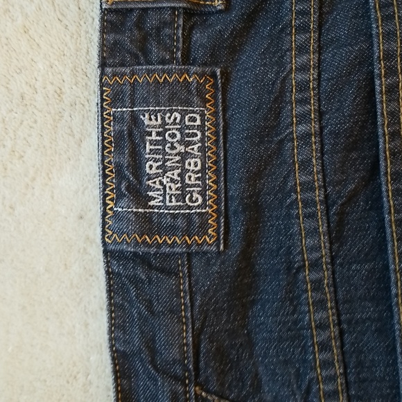 Vintage 90s Marithe Francois Girbaud Mens 42x46 Baggy Wide Leg Jeans - Picture 11 of 13